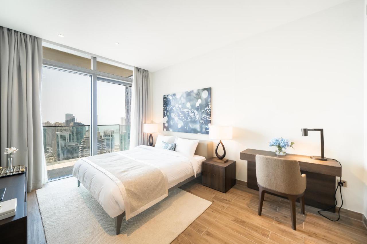 Luton Vacation Homes - Marina View & Luxury 1Br - Jumeirah Living Marina Gate Tower 3 - 54Ab49Ab36Ab Dubai Exterior foto