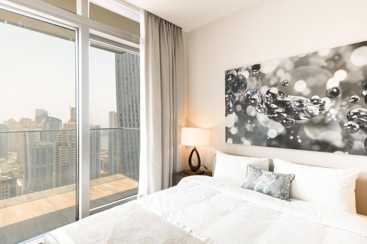 Luton Vacation Homes - Marina View & Luxury 1Br - Jumeirah Living Marina Gate Tower 3 - 54Ab49Ab36Ab Dubai Exterior foto