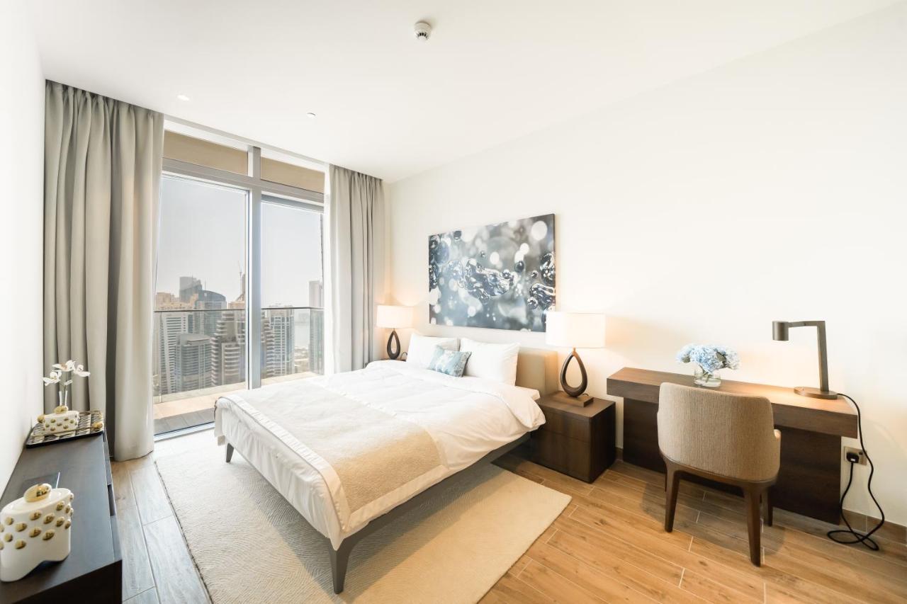 Luton Vacation Homes - Marina View & Luxury 1Br - Jumeirah Living Marina Gate Tower 3 - 54Ab49Ab36Ab Dubai Exterior foto